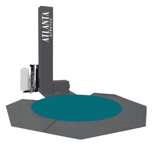 เครื่องพันฟิล์มกึ่งอัตโนมัติ (Semi-Automatic Wrapping Machine)