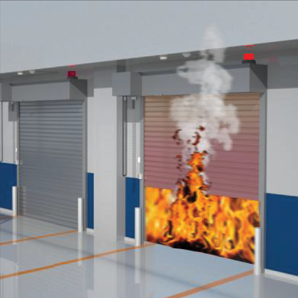 Fireproof Rolling Shutter Door