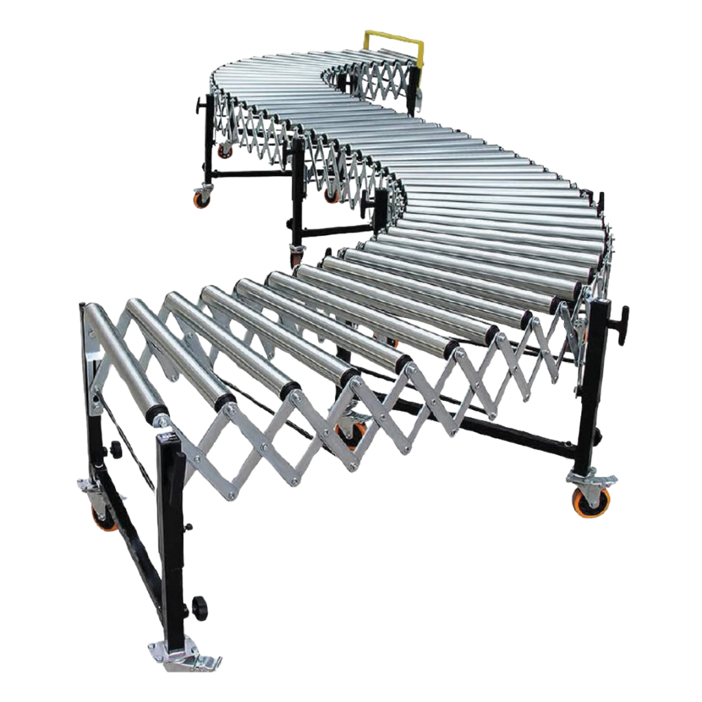 สายพานลำเลียงแบบลูกกลิ้ง (Flexible Roller Conveyor)