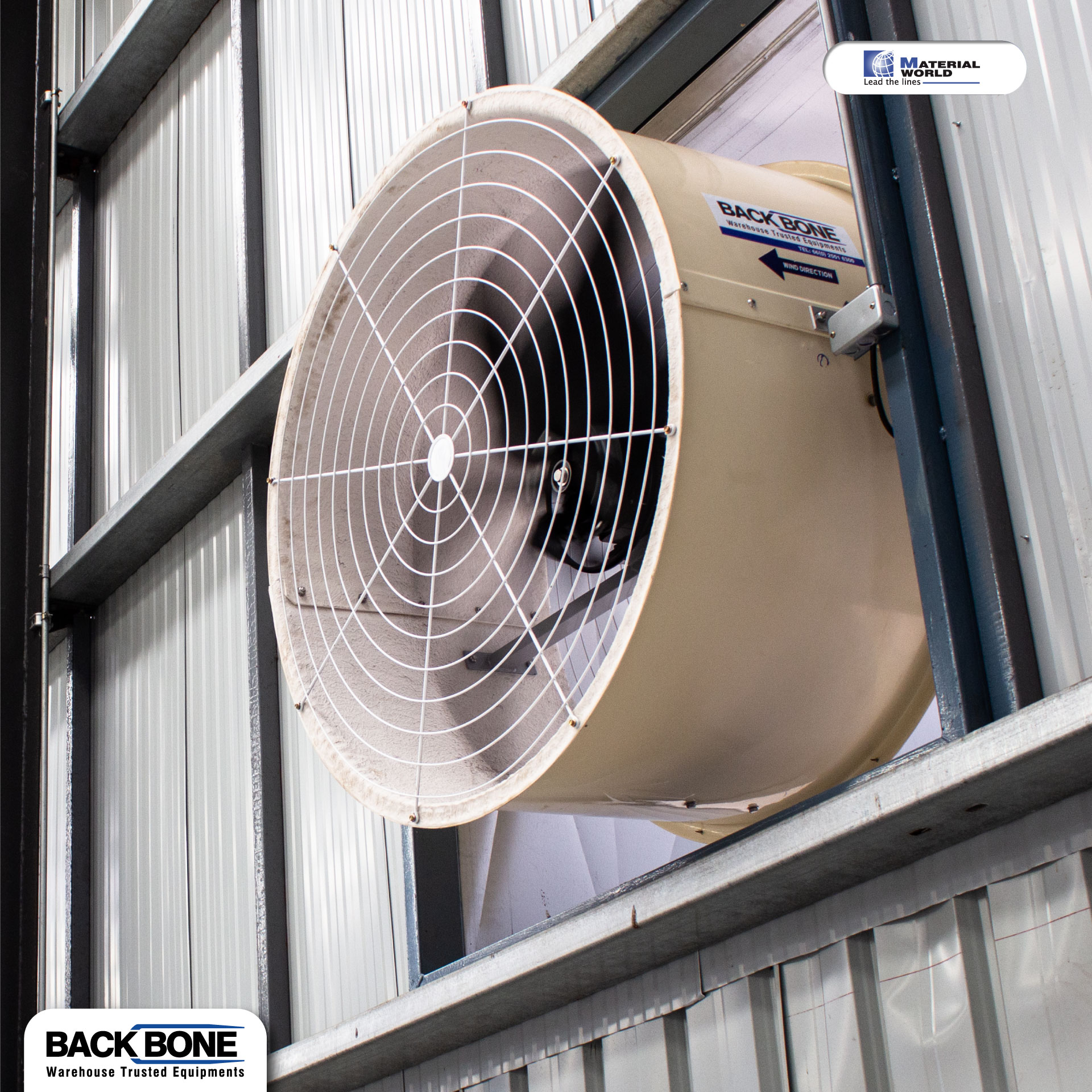 Which type of industrial fan is suitable for your space?