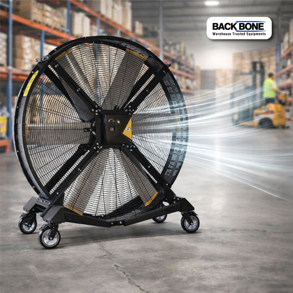 พัดลมอุตสาหกรรมแบบเคลื่อนย้ายได้ (Industrial Mobile Fan)