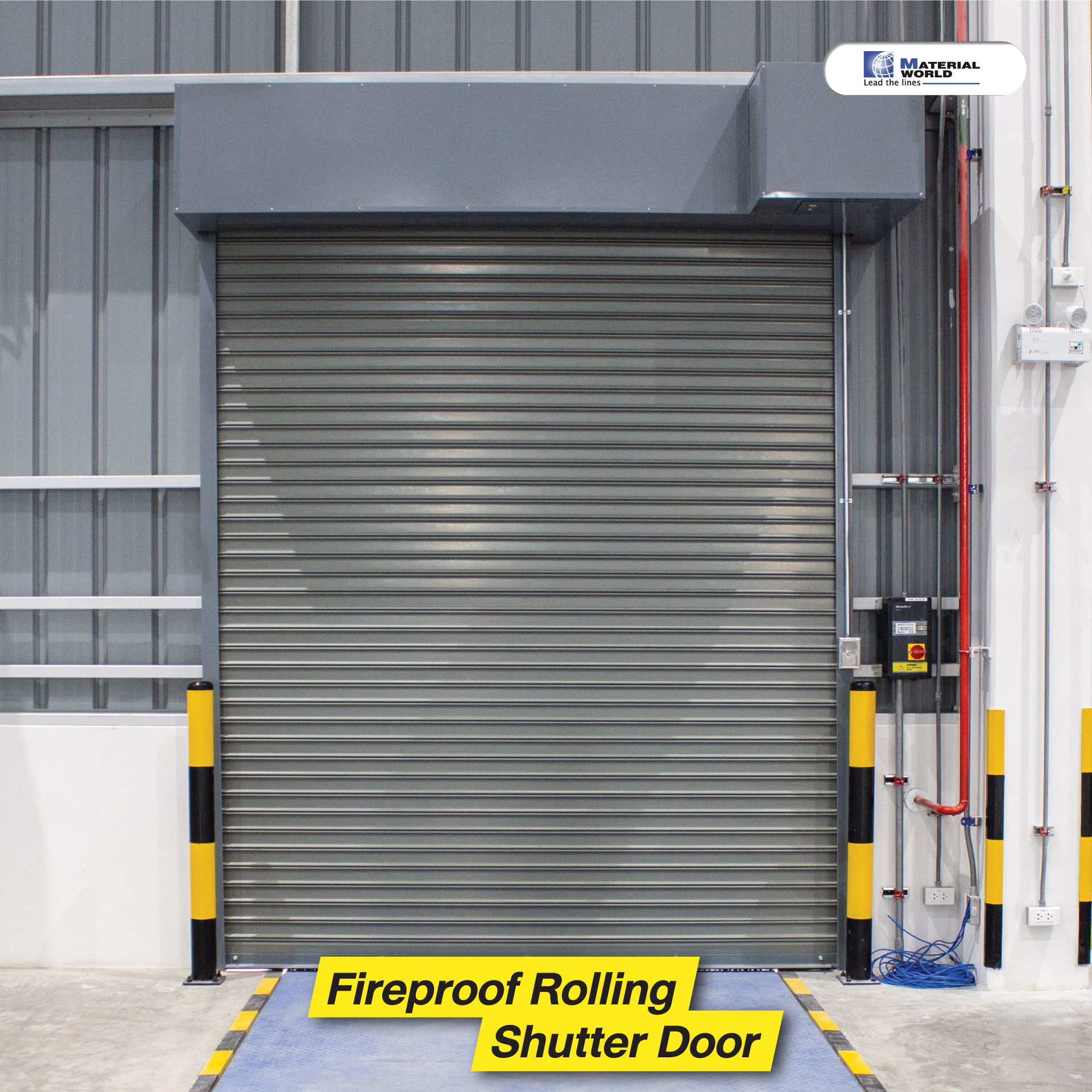 “Fire doors: A critical safeguard for building safety.”