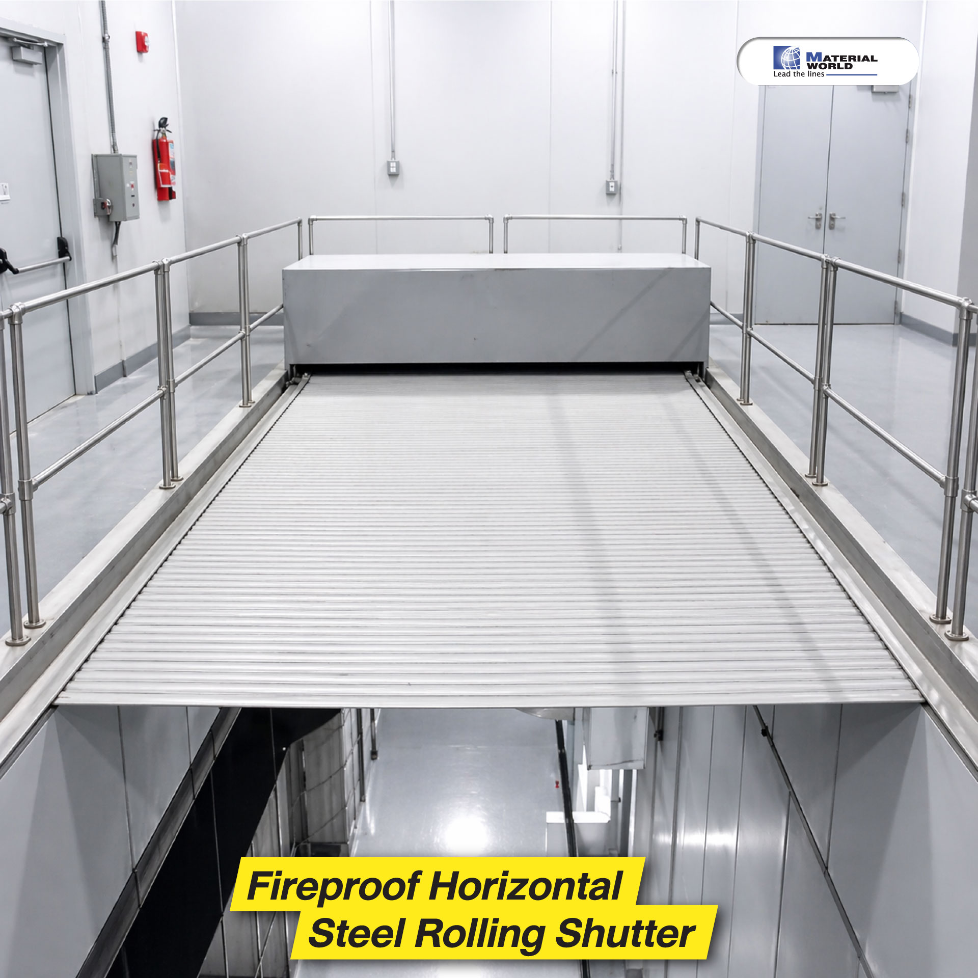 “Fire doors: A critical safeguard for building safety.”