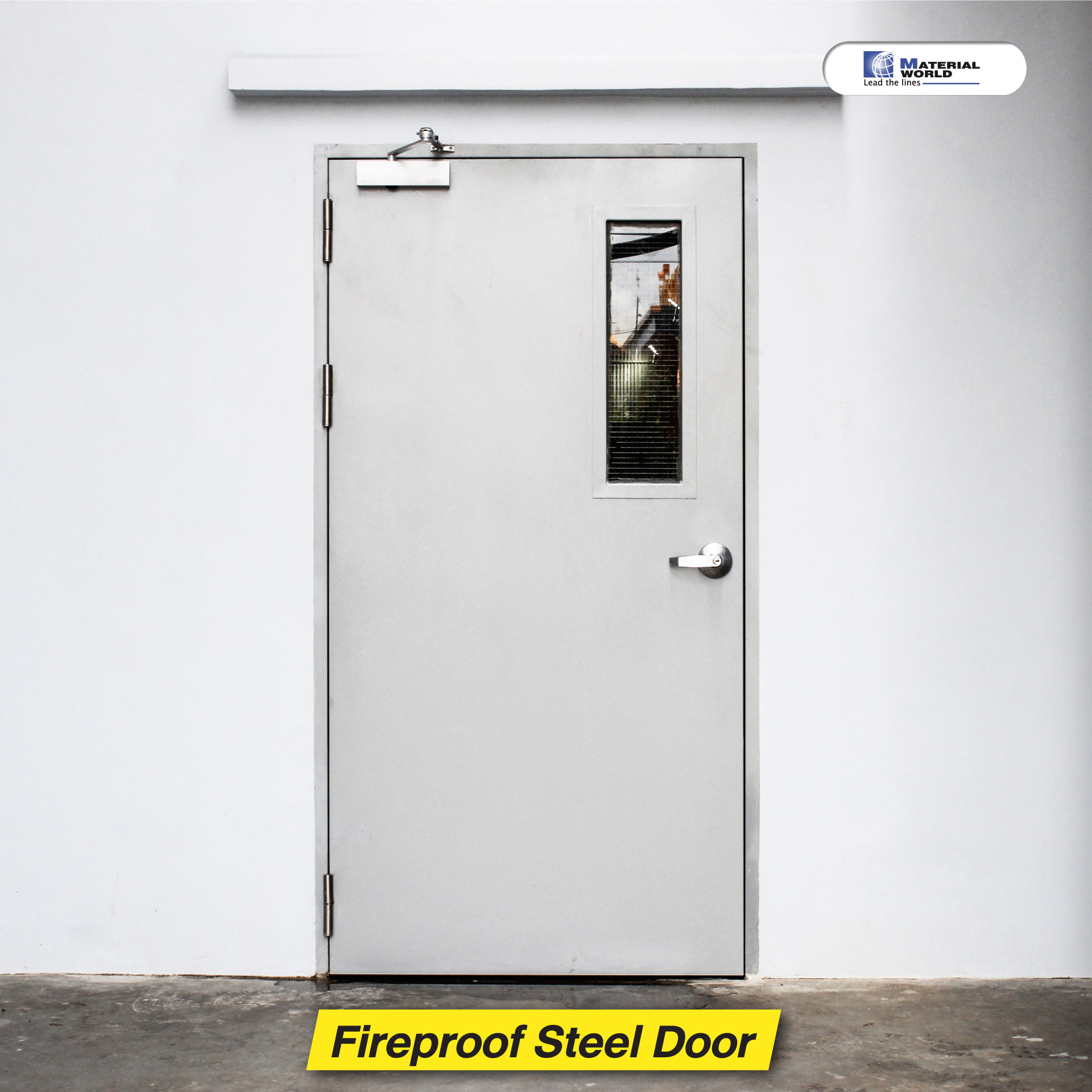 “Fire doors: A critical safeguard for building safety.”