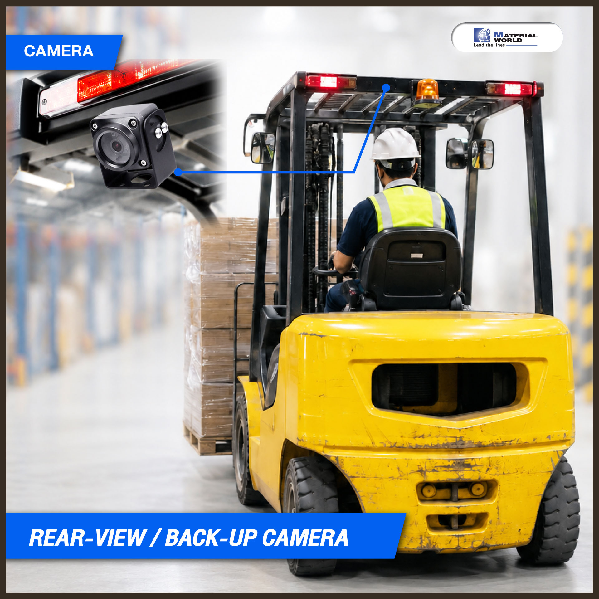เปลี่ยนคลังสินค้าแบบเดิม สู่ Smart Warehouse ที่ปลอดภัยด้วย Forklift Camera System